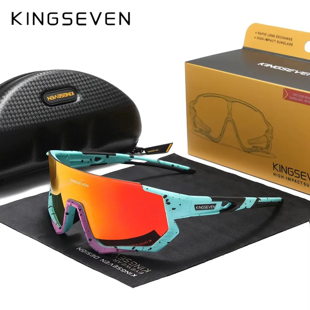 Óculos KINGSEVEN Ciclismo Polarizado